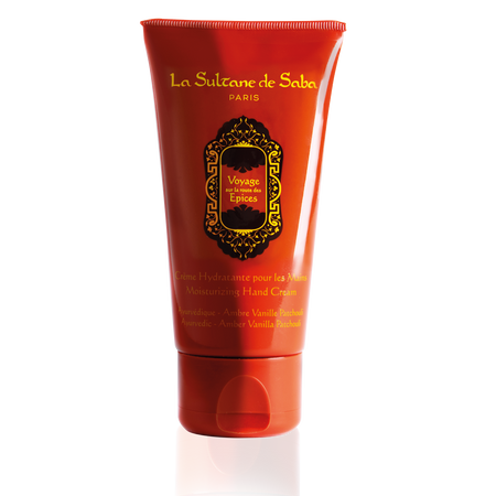 Moisturizing Hand Cream -  Ayurvedic Treatment - Amber Vanilla Patchouli Journey To The Spices Route