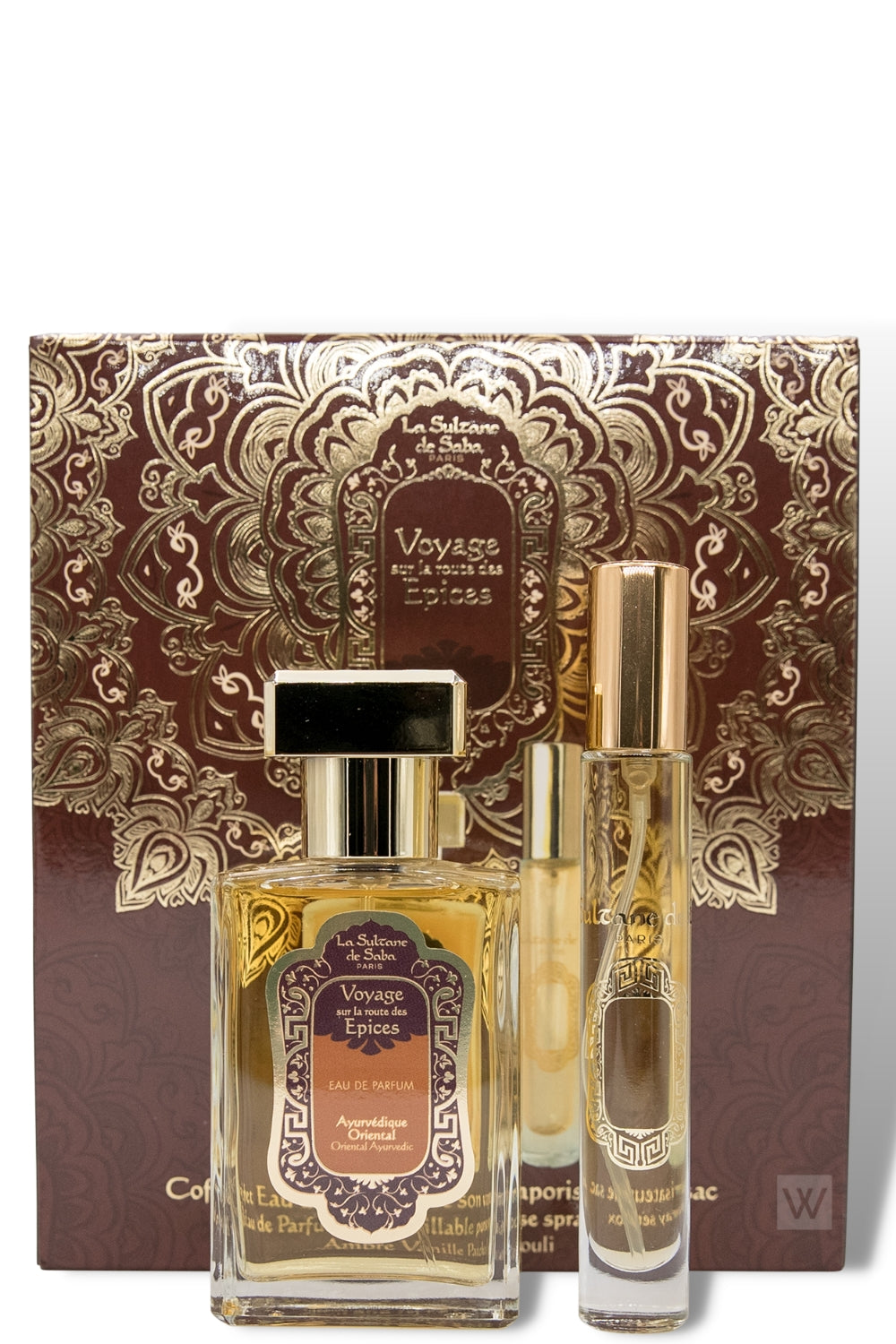 Perfume Gift Set - Ayurvedic Perfume + Travel Spray