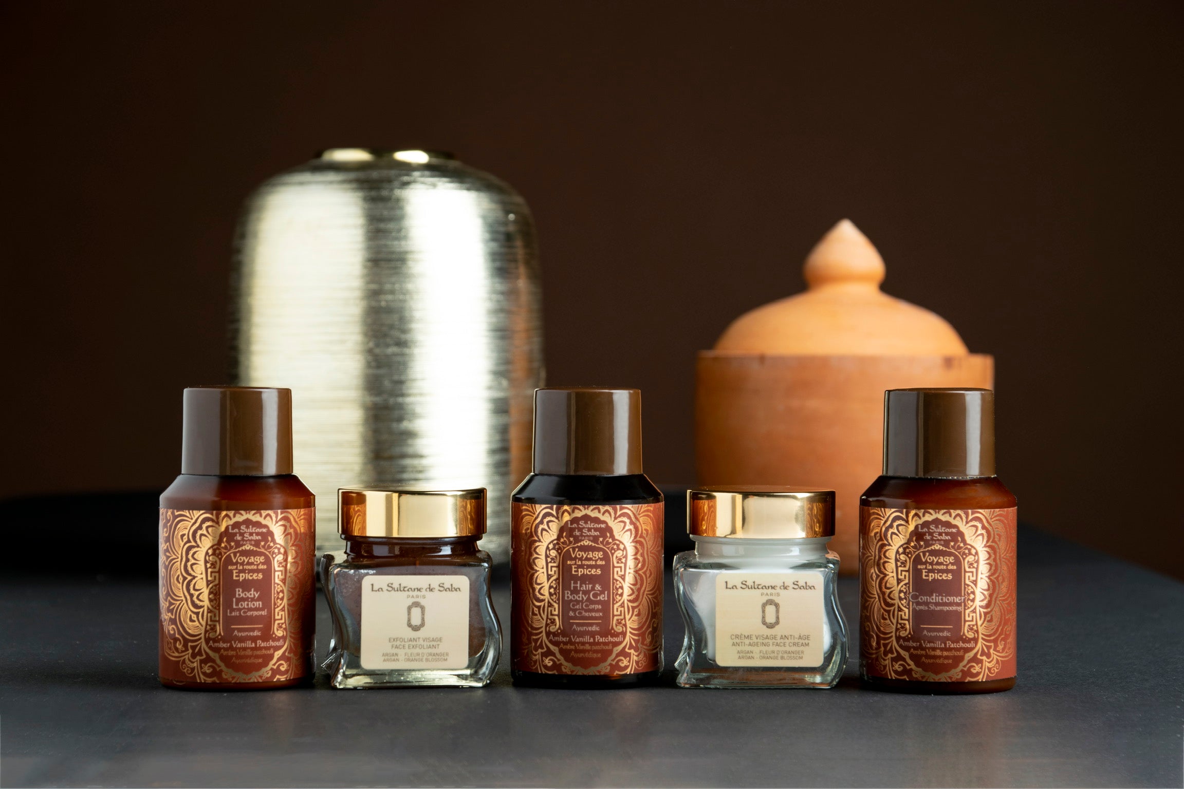 Pouch Gift Set - Ayurvedic & Orange Blossom Treatment