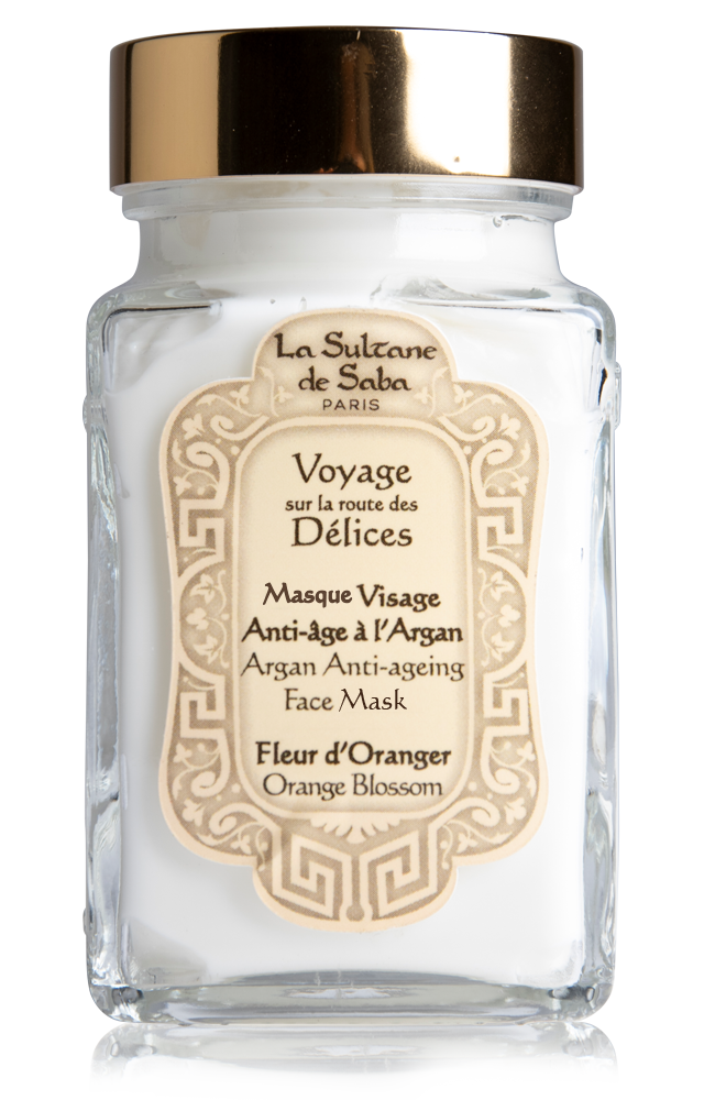 Face Mask - Argan and Orange Blossom - Journey To The Route Of Delights