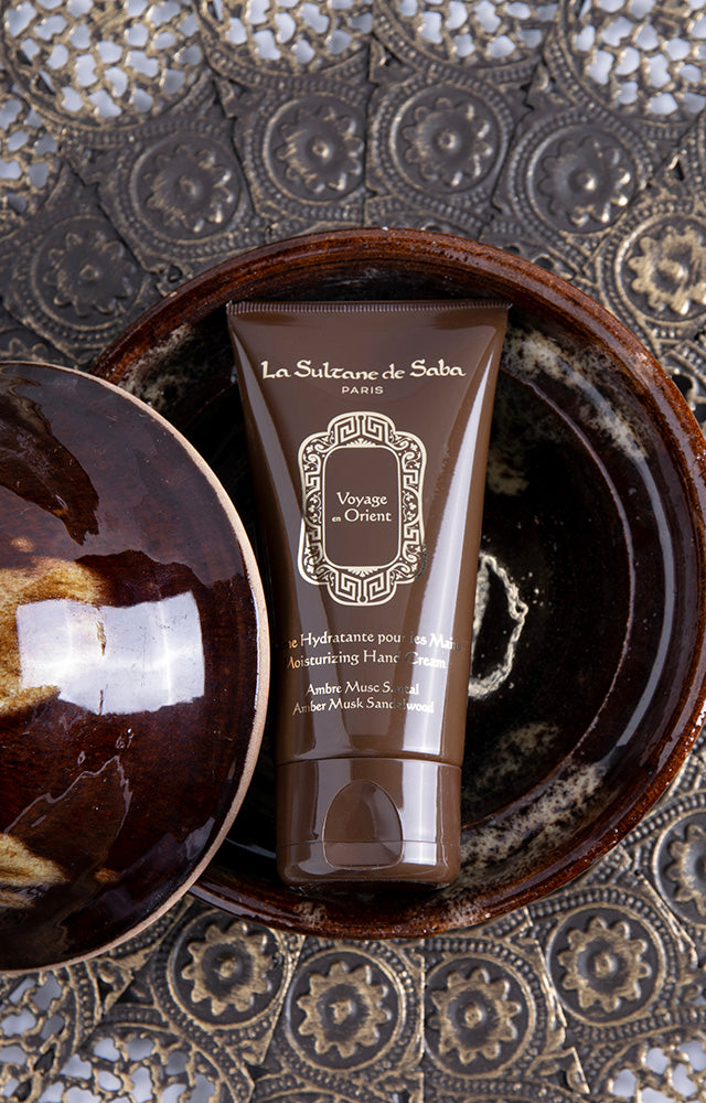 Moisturizing Hand Cream -  Amber Musk Sandalwood - Eastern Journey