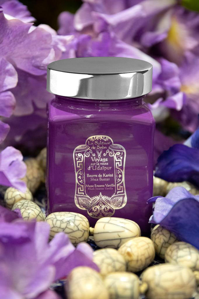 Shea butter - Musk Incense Vanilla - Journey to the route of Udaipur